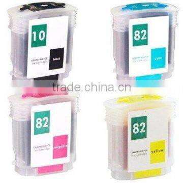 refillalbe ink cartridge 10 /82 for hp Designjet 500/500ps/800/800ps/815