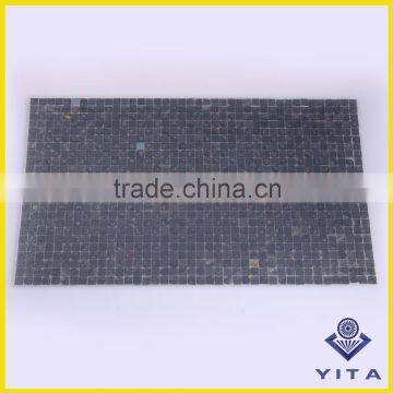 Factory Price Hotfix 8*8MM All Glass Rhinestone Mesh Sheet 24*40cm