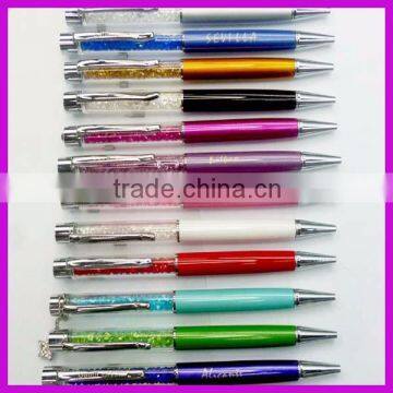 New Design Custom Your Logo Glitter Pen