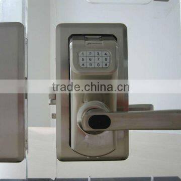 Security fingerprint lock key lock for wooden and glass door fingerprint door lock digital fingerprint lock