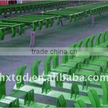 Flat Belt Conveyor Carrying Roller Frame in Coal Mining