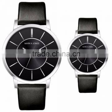 304 /316 Stainless Steel Silver or Gold Case Online Wrist Watch for Men