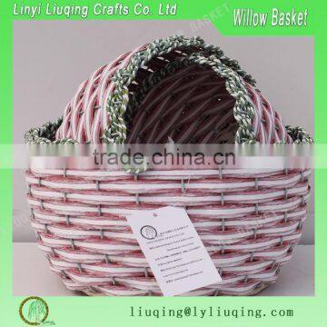 round storage baskets/fancy gifts baskets/novelty laundry baskets