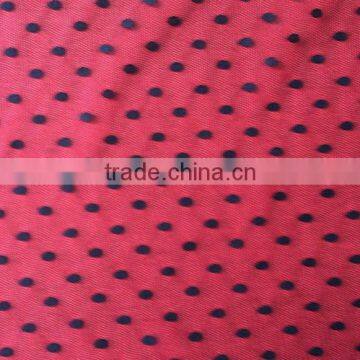 Pin dot fine nylon mesh fabric for clothing