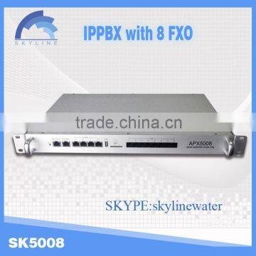 New Arrival product Ip pbx skype gateway without pc APX5008 with good technology support