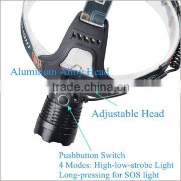 Aluminum Adjustable Head Lamp High Power Recharge Headlamp photo-5