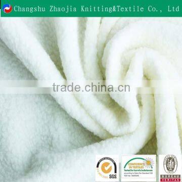 Changshu textile wholesale 100% polyester fleece fabric rolls for car seat fabric