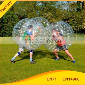 Factory! High quality Kids and Adults Bubble Soccer, Inflatable soap football                        
                                                Quality Choice