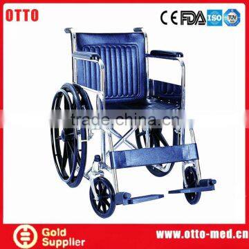 Steel Manual Folding Wheelchair