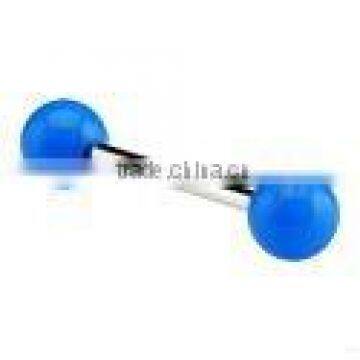 Arcrylic barbell piercing jewelry