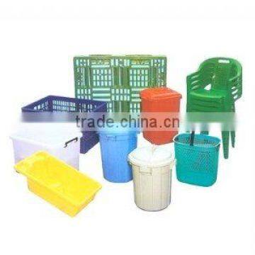 Plastic turnover box mould