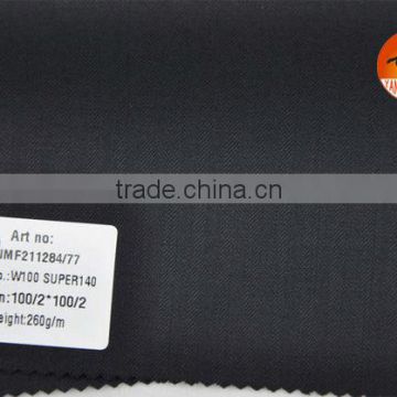 All wool suiting and jacketing fabric