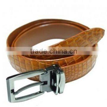 Crocodile leather belt for women SWCRB-003