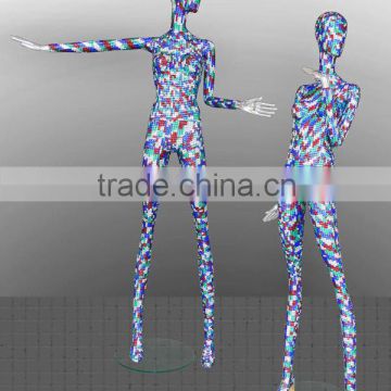 new design colorful female mannequin/new model