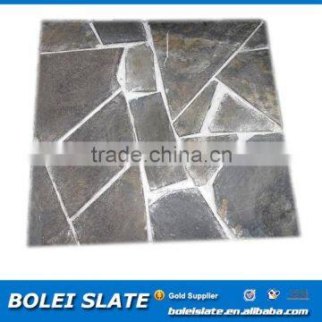 china irregular random slate tile