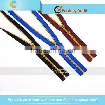 No.5 Golden Nylon Zipper