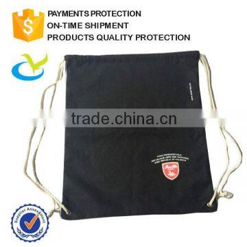 Wholesale cheap cotton cinch drawstring bag