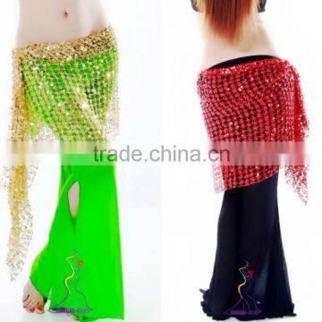 SWEGAL wholesale new belly dance hip scarf belly dance sexy hip scarf SGBDJ13074