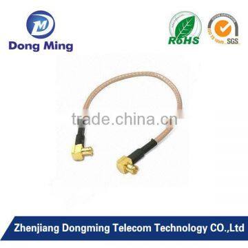 MCX Male Right Angle to MCX Male Right Angle With RG179 75ohm photo-1