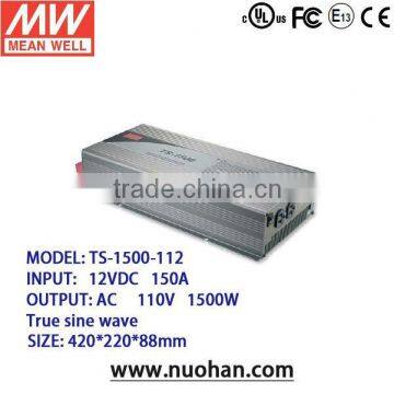 Mean well TS-1500-112 1500W True Sine Wave Inverter 1500w inverter