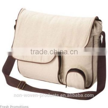 High quality Long Strap Jute Vintage Messenger Bag