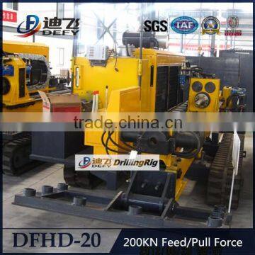 20 Ton Pullback Force trenchless hdd drilling rig DFHD-20