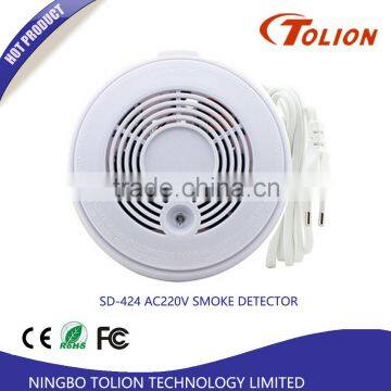 Wholesale Fire Alarm 9V/220V Wireless Smoke Detector for Home