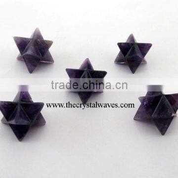 Amethyst Merkaba / Star