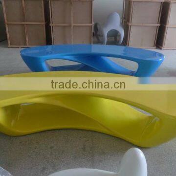 shopping mall waiting chair fiberglass