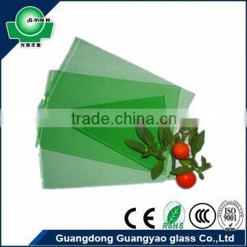 GYNH glass with CCC/CE/SGCC certificate 6mm green tinted glass sheet