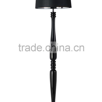 Special design decorative hotel project black wooden floor light