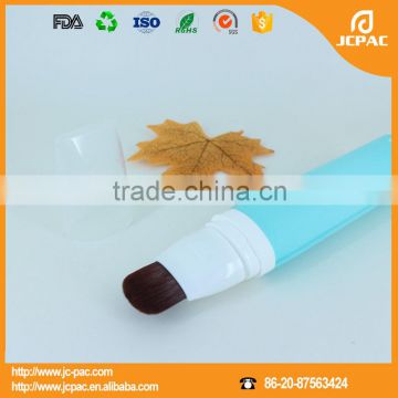 30mm oval cosmetic pacakaging tube brush tip applicator