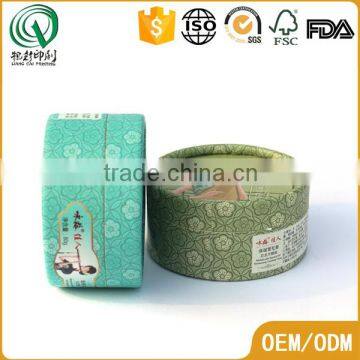 Cute Printed Customized Bio-degradable Sweet Round Paper Box for Candle Packaging photo-5