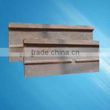 High Chromium Alloy Steel Crusher Parts Blow Bar Hammer Plate