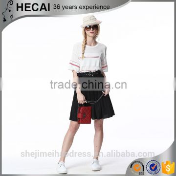 European good quality Shirring short skirt models