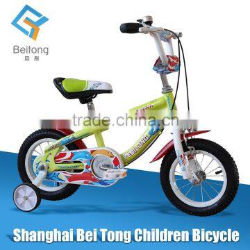 12 inch bamboo green child bicycle for kid