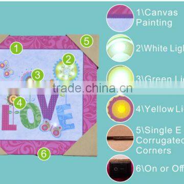 Wall Art With Lights for Home Decor photo-2