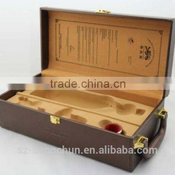 PU Leather Wine Box