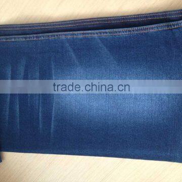 Indigo Knit Springy Denim Fabric:360gsm 92%cotton 8%spandex From Changzhou China photo-3