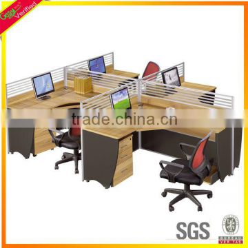 office furniture partition material with aluminum partition office desk