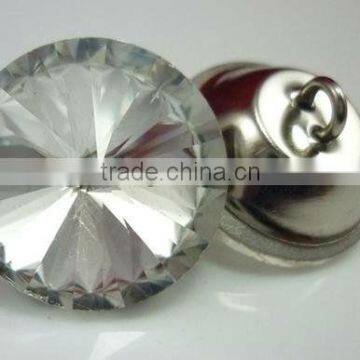 Sofa crystal button