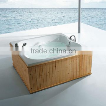 FC-WD01 Wooden bathtub, fico new wooden bathtub,bathtub with seat