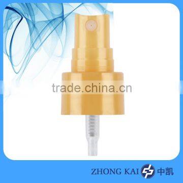 Plastic mist sprayer for bottle