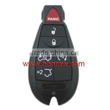 Chrysler 5+1 button remote key blank,car key case,key shell