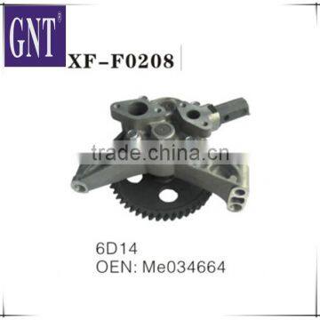 excavator oil pump for 6D14