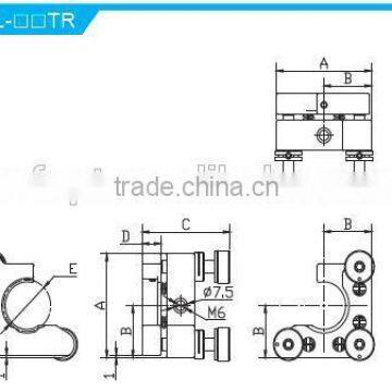MSCL-1TR/Height of Center Height 25.4mm/inematic C Type Mounts With 2 Adjusters With Lock/laser Mirror Mount photo-2