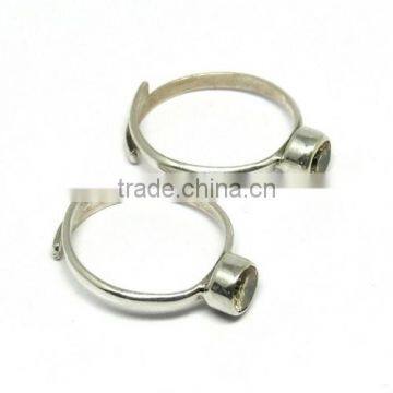 Summer Beauty !! Brown CZ 925 Sterling Silver Toe Ring, 925 Silver Jewelry, Wholesale Gemstone Toe Rings photo-5