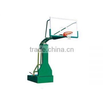 Competition sports equipment manual hydraulic basketball stand