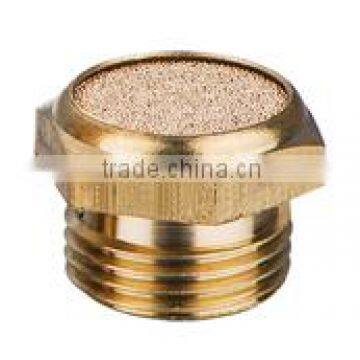 Nickel Plated And Brass Original Color Male Thread Brass Straight Fitting