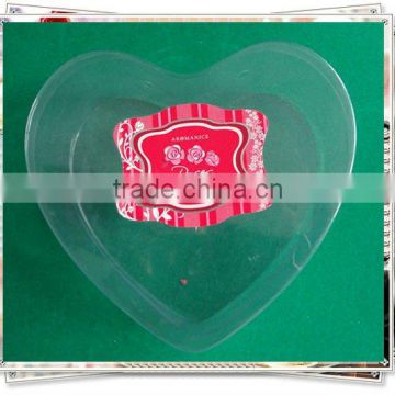 plastic heart shaped candy box